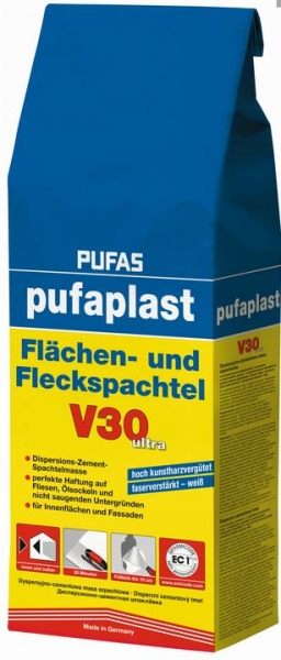 PUFAS pufaplast Flächen- und Fleckspachtel V 30 ultra