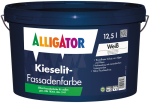ALLIGATOR Kieselit Fassadenfarbe weiß